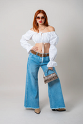 BH BLUSA CROP POPELINA 7192.