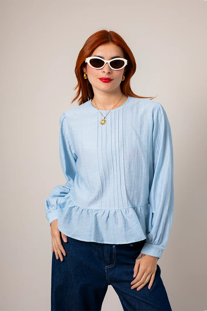 BH BLUSA PEPLUM E-C 8291 AZUL.