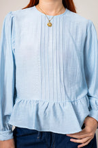 BH BLUSA PEPLUM E-C 8291 AZUL.