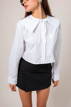 BH CAMISA POPELINA MAXI CUELLO 8536 E-F.