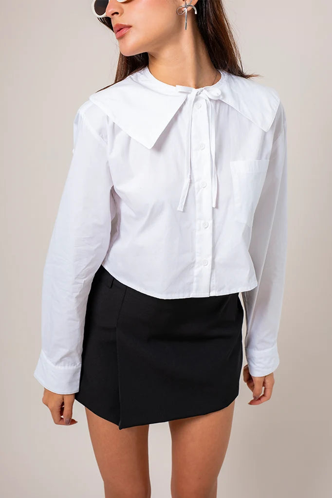 BH CAMISA POPELINA MAXI CUELLO 8536 E-F.