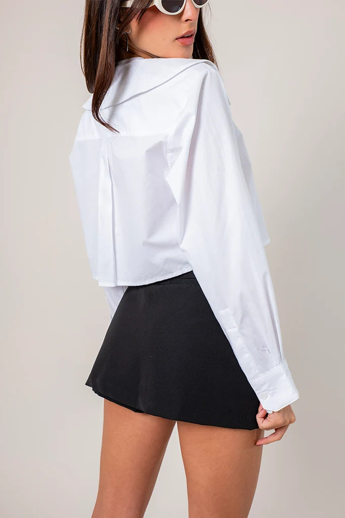 BH CAMISA POPELINA MAXI CUELLO 8536 E-F.