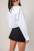 BH CAMISA POPELINA MAXI CUELLO 8536 E-F.