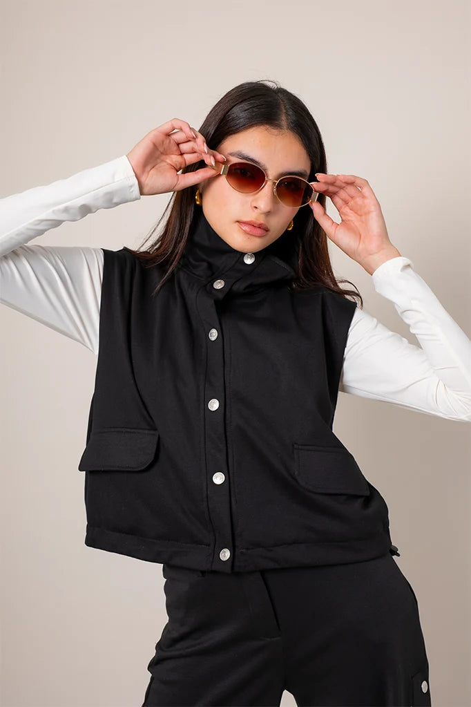 CHALECO OVERSIZE B-M 8119 - Kliquea