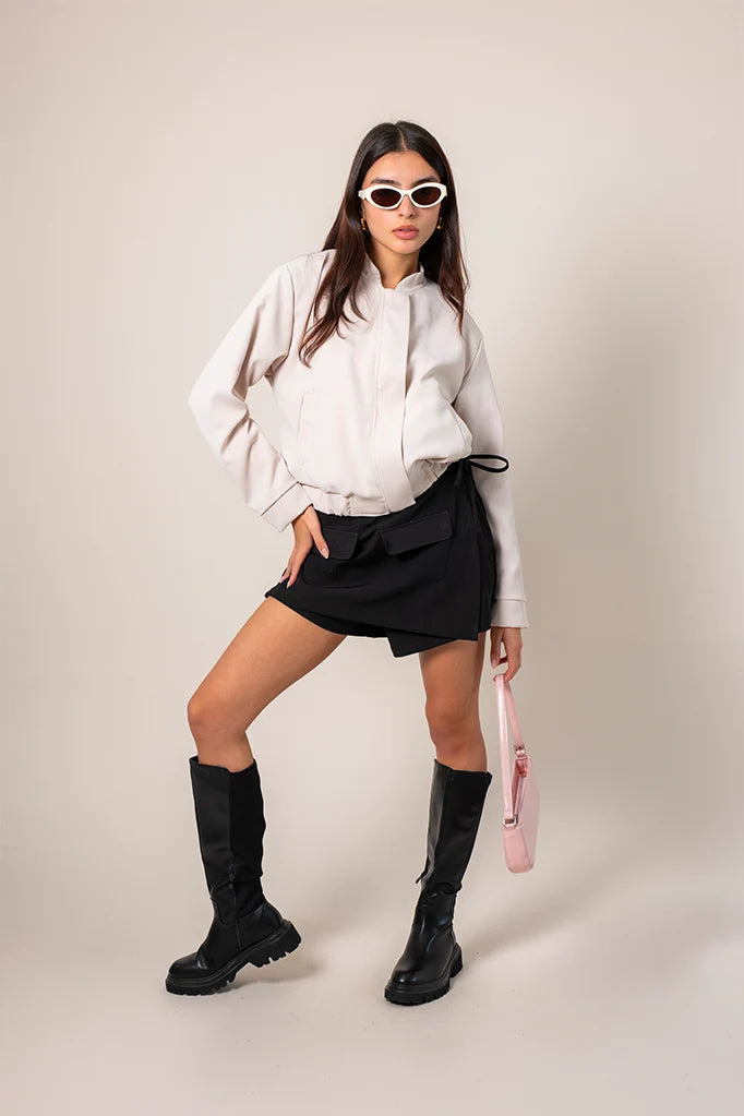CHAQUETA BOMBER B-F 7746 - Kliquea