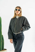 BH CHAQUETA BOMBER CEMALLERA 7975 - Kliquea