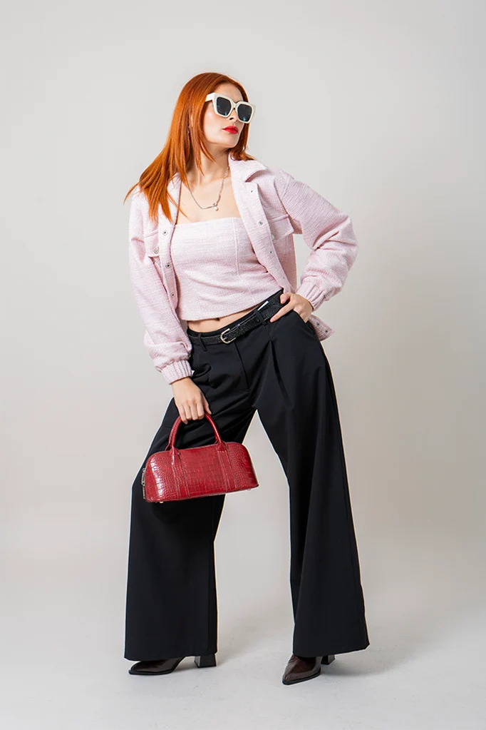 BH CHAQUETA BOMBER TWEED 8492 - Kliquea