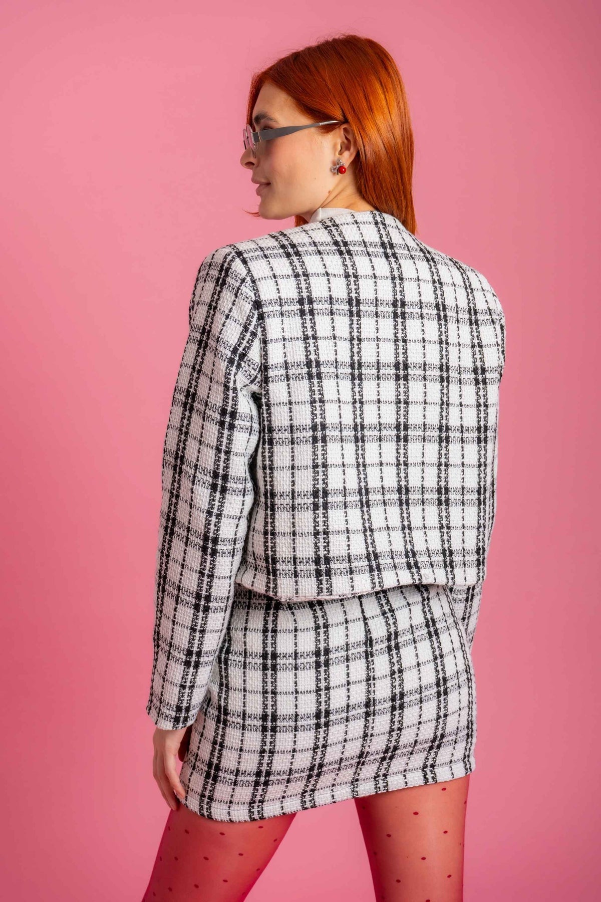 BH CHAQUETA LAZO TWEED 8155 - Kliquea