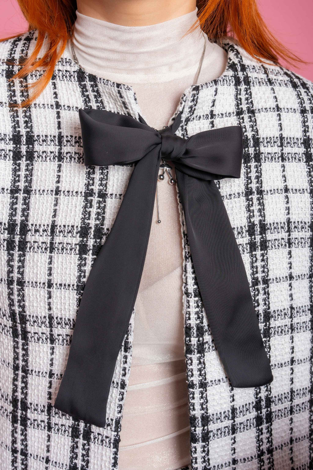 BH CHAQUETA LAZO TWEED 8155 - Kliquea