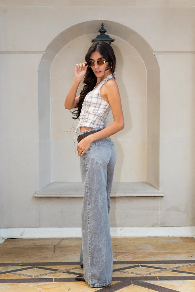 JEANS WIDE LEG R-M 7274.