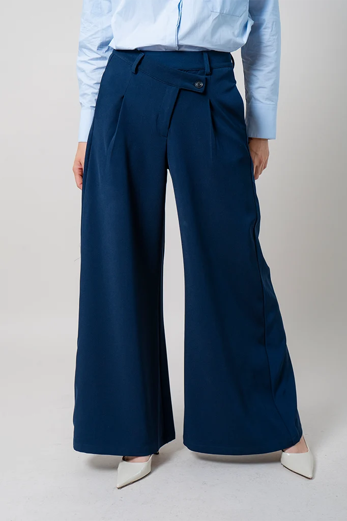 PANTALON ASIMETRICO VESTIR B-M 8374.