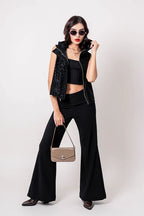 PANTALON FLARE B-M 8464.