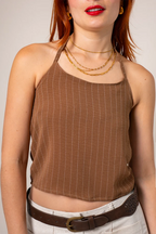 BH TOP HALTER RAYAS G-C 8218 - Kliquea