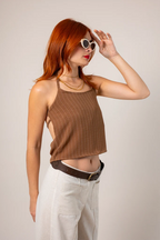 BH TOP HALTER RAYAS G-C 8218 - Kliquea