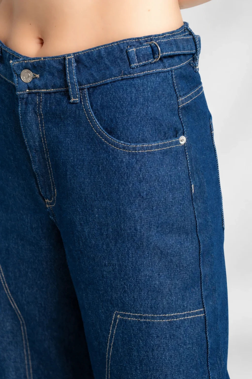 Short, color/material denim, marca Free Spirit – vista 3