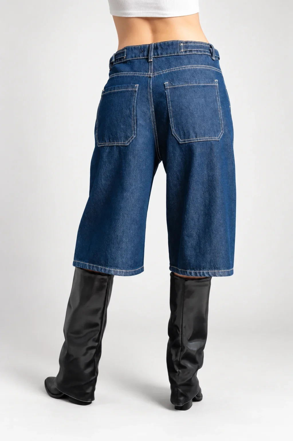 Short, color/material denim, marca Free Spirit – vista 4