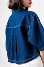 CAMISA CROPEED DENIM B-C 8310.