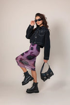 CHAQUETA DENIM CROPPED R-M 8362.