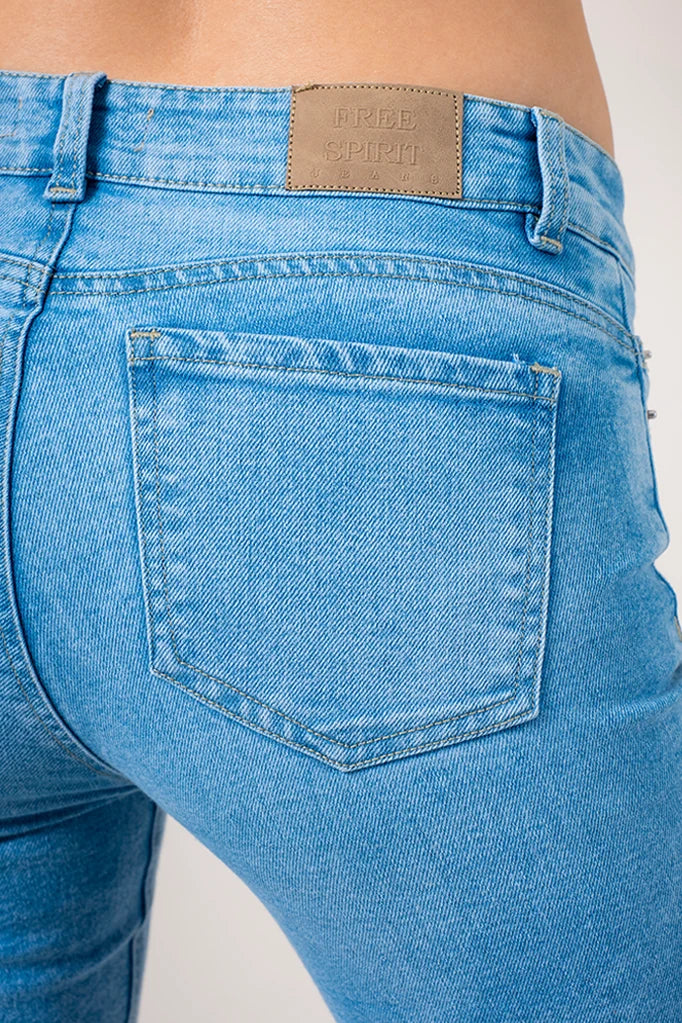 BHV JEANS FLARE MIDE RISE 8143 - Kliquea