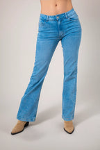 BHV JEANS FLARE MIDE RISE 8143 - Kliquea