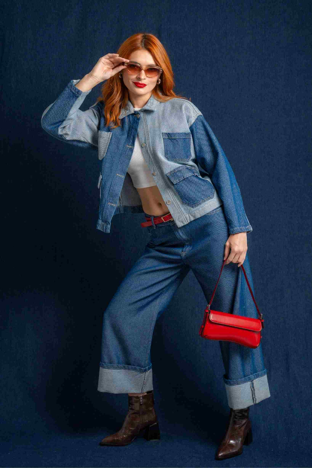 JEANS STRAIGHT B-M 7435.