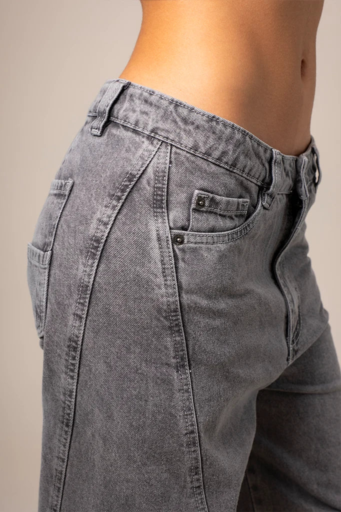 JEANS WIDE LEG CARGO R-M 8481.