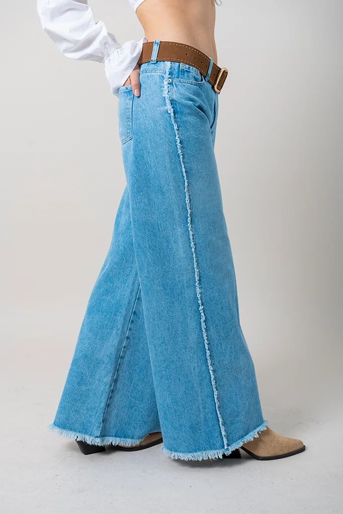 JEANS WIDE LEG G-M 7626.