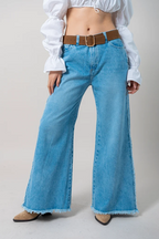 JEANS WIDE LEG G-M 7626.