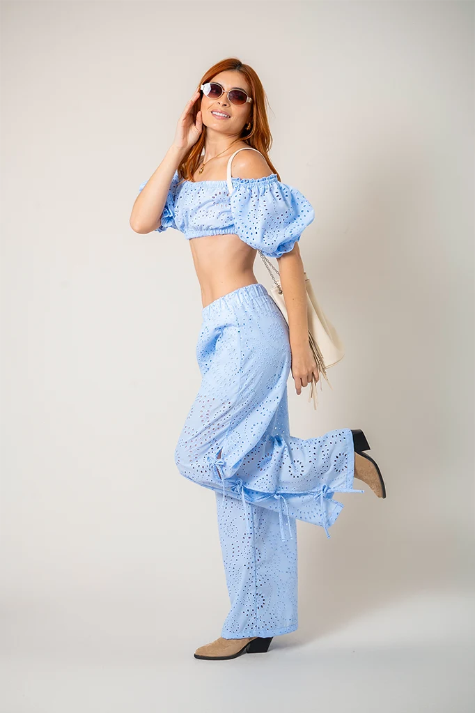 PANTALON BORDADO E-C 8231 - Kliquea