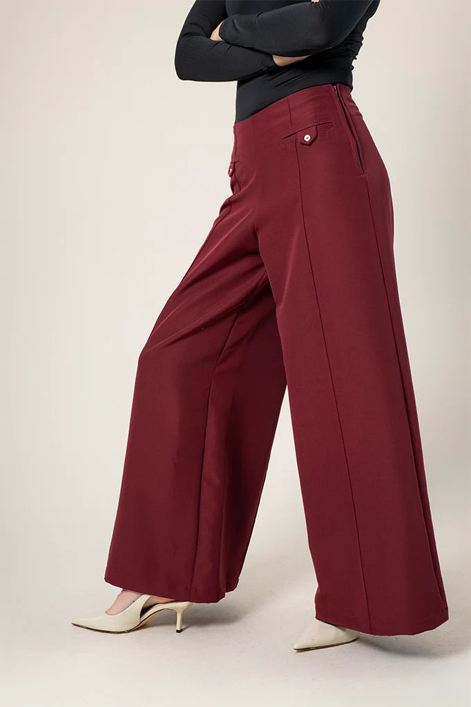 PANTALÓN PALAZZO VESTIR B-F 7647.