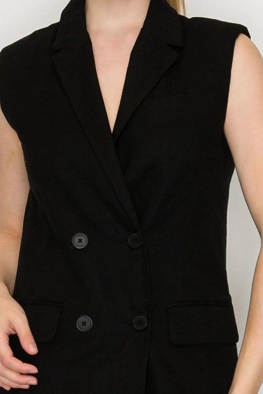 Chaqueta Blashe 4 Botones Lisa Para Damas by Blashe