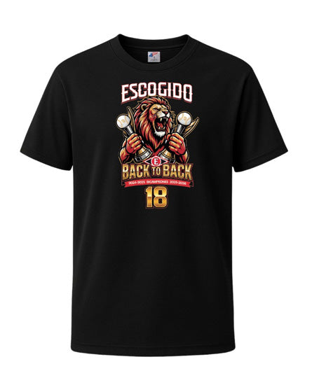 Tshirt 4FANS, Escogido BACK to BACK (JUVENIL)