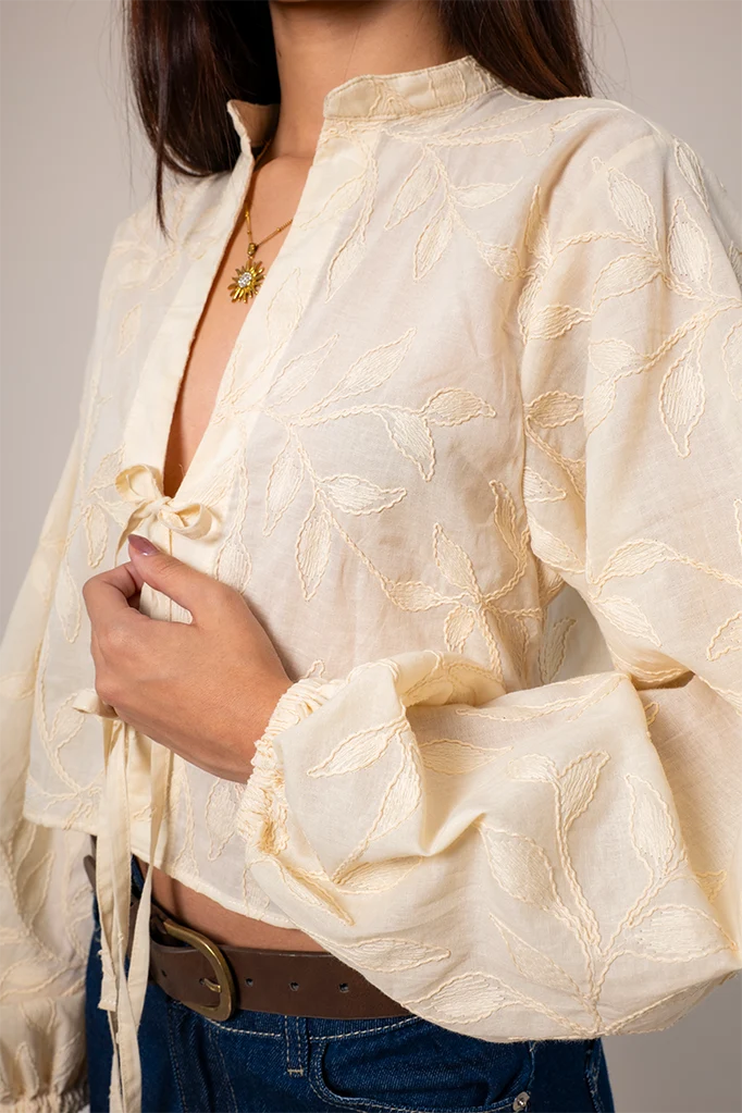 BLUSA BORDADA B-C 8553 - Kliquea
