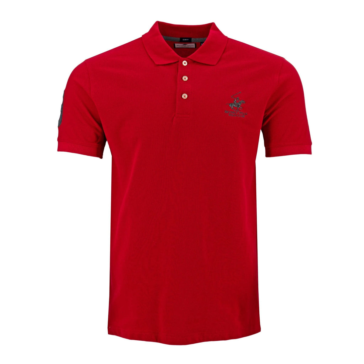 Poloshirt Beverly Hills Mangas Cortas Liso Para Caballeros by Beverly Hills