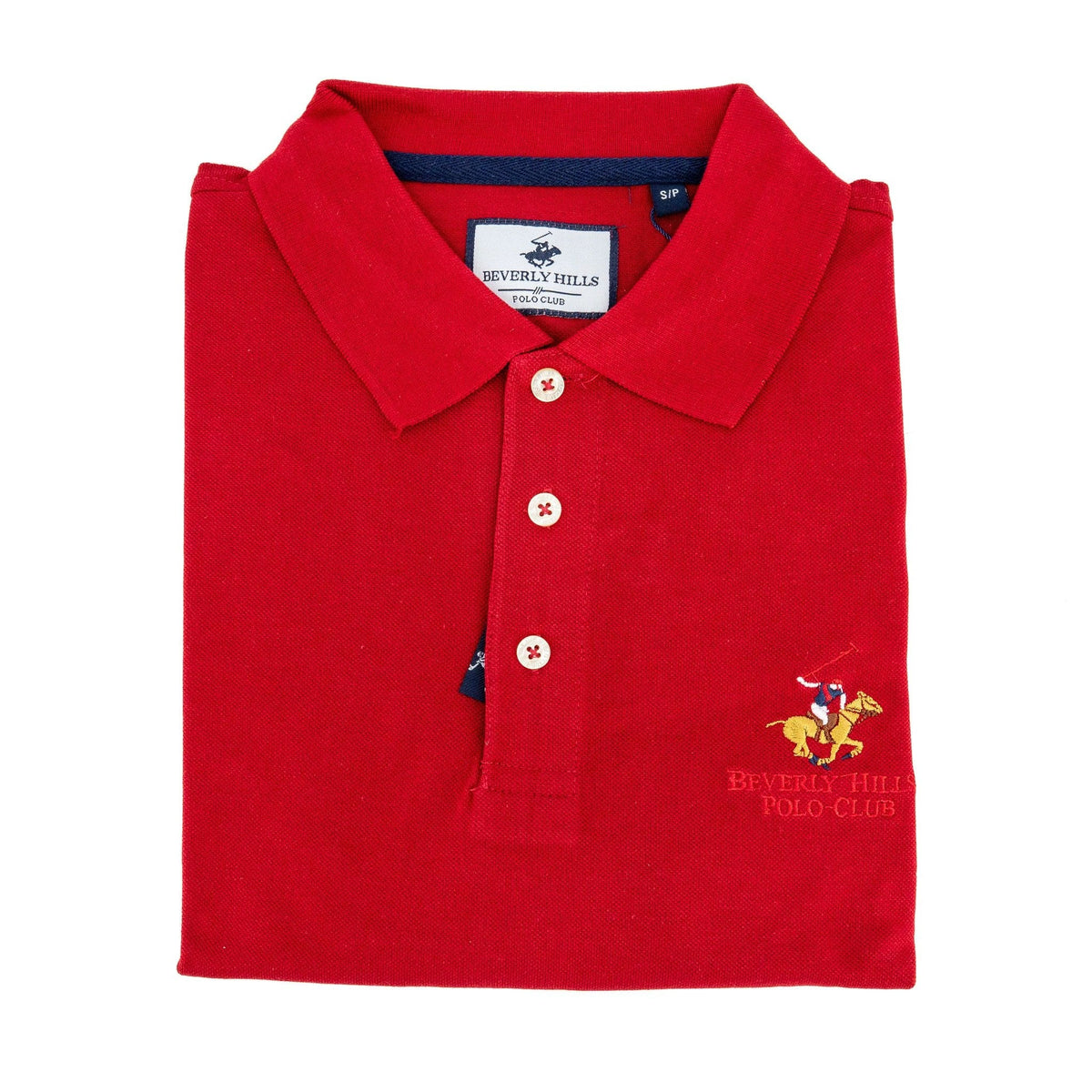 Poloshirt Beverly Hills Mangas Cortas Liso P/ Caballeros by Beverly Hills