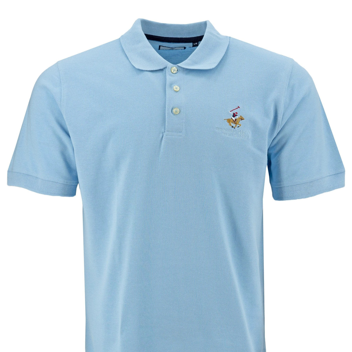 Poloshirt Beverly Hills Mangas Cortas Liso P/ Caballeros by Beverly Hills