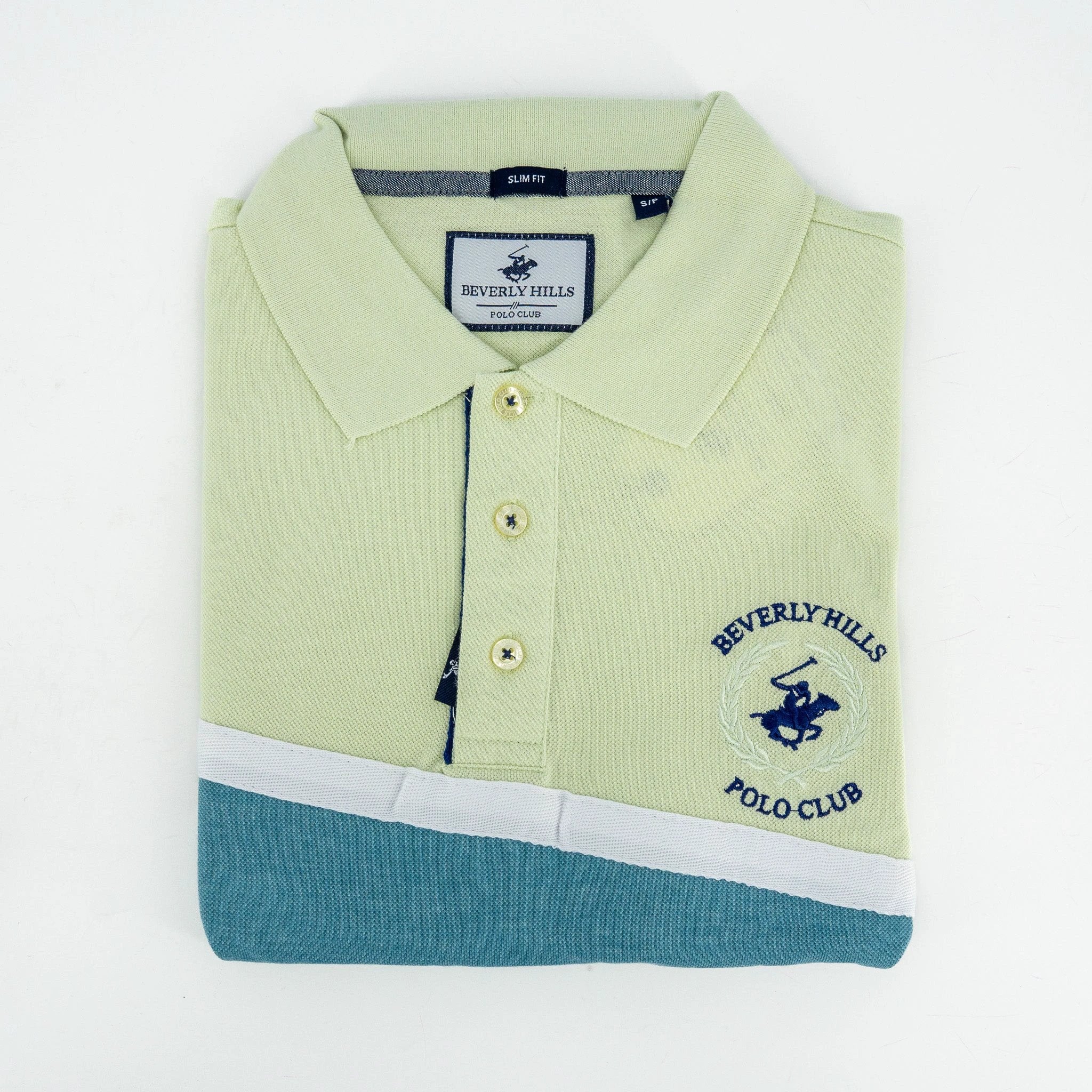 Poloshirt Beverly Hills Mangas Cortas Combinado P/ Caballeros by Beverly Hills