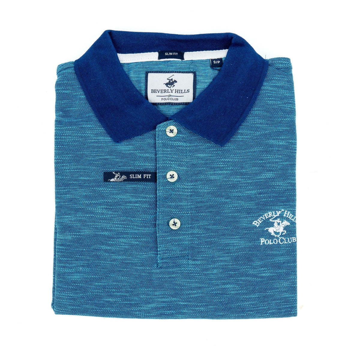 Poloshirt Beverly Hills Mangas Cortas Liso P/ Caballeros by Beverly Hills
