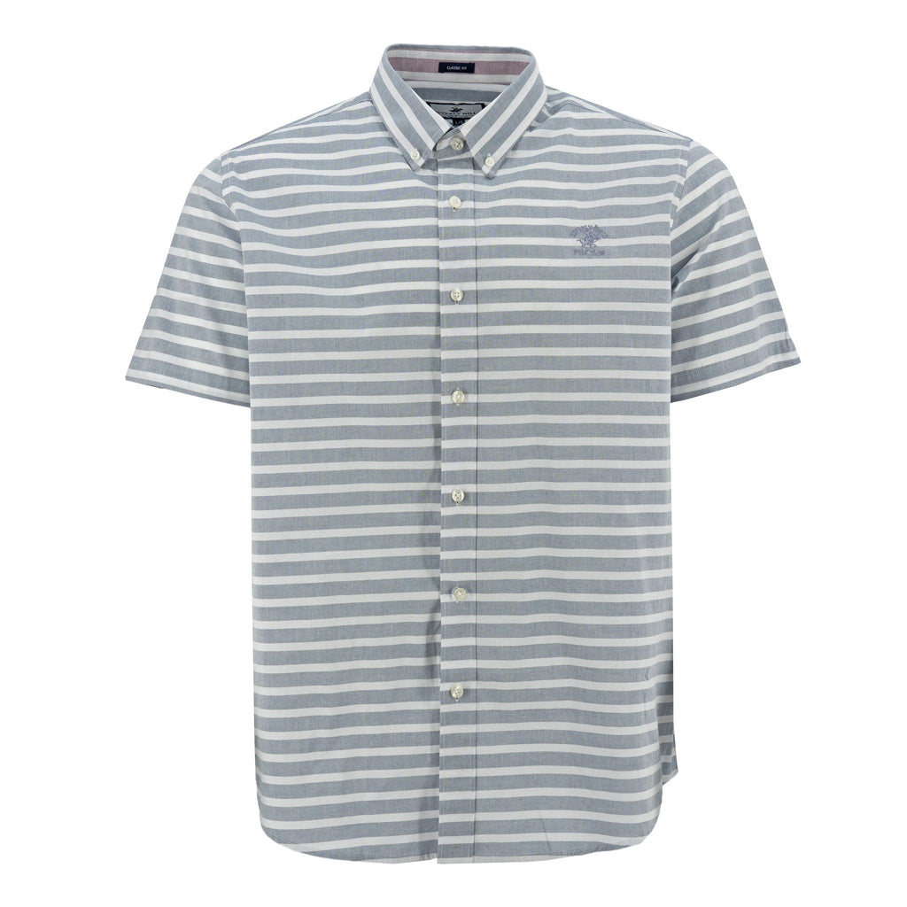 Camisa Beverly Hills Mangas Cortas Rayas Para Caballeros by Beverly Hills