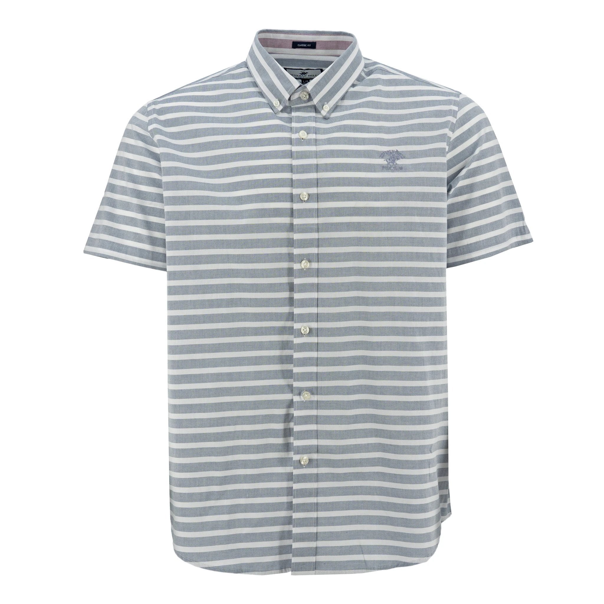 Camisa Beverly Hills Mangas Cortas Rayas Para Caballeros by Beverly Hills