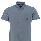 Camisa Beverly Hills Mangas Cortas Lisa Para Caballeros by Beverly Hills