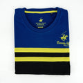 Camiseta Beverly Hills Mangas Cortas Rayas P/ Caballeros by Beverly Hills