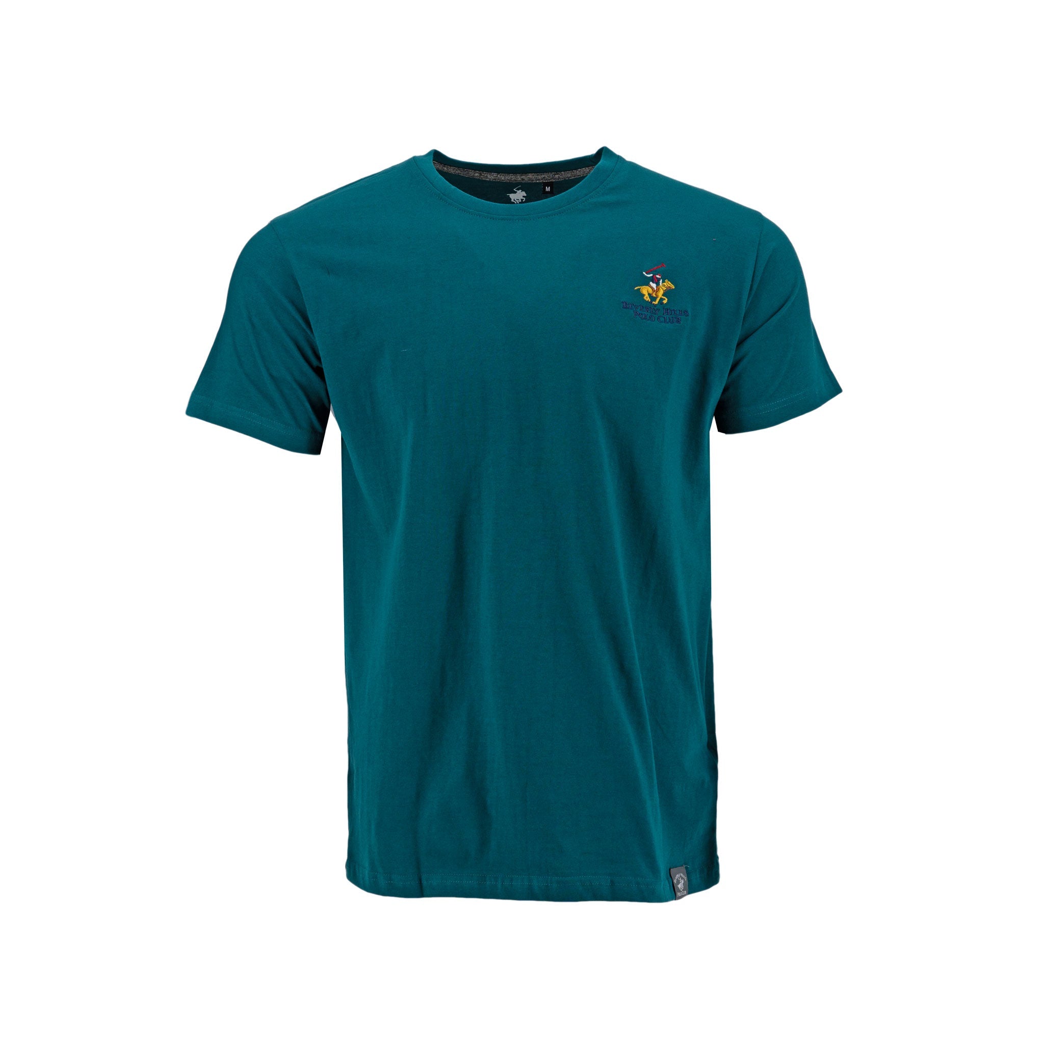 Camiseta Beverly Hills Mangas Cortas Lisa para Caballeros