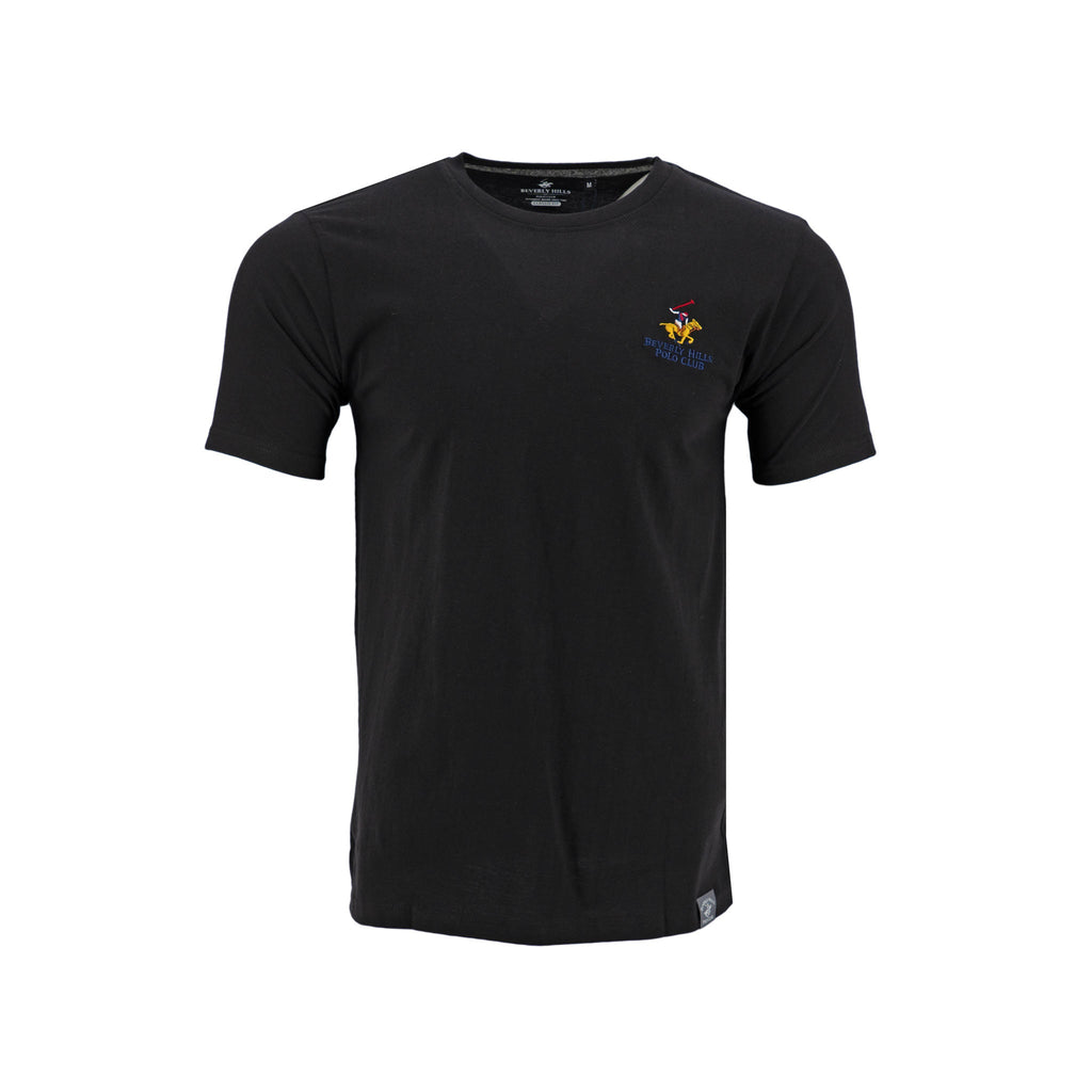 Camiseta Beverly Hills Mangas Cortas Lisa para Caballeros