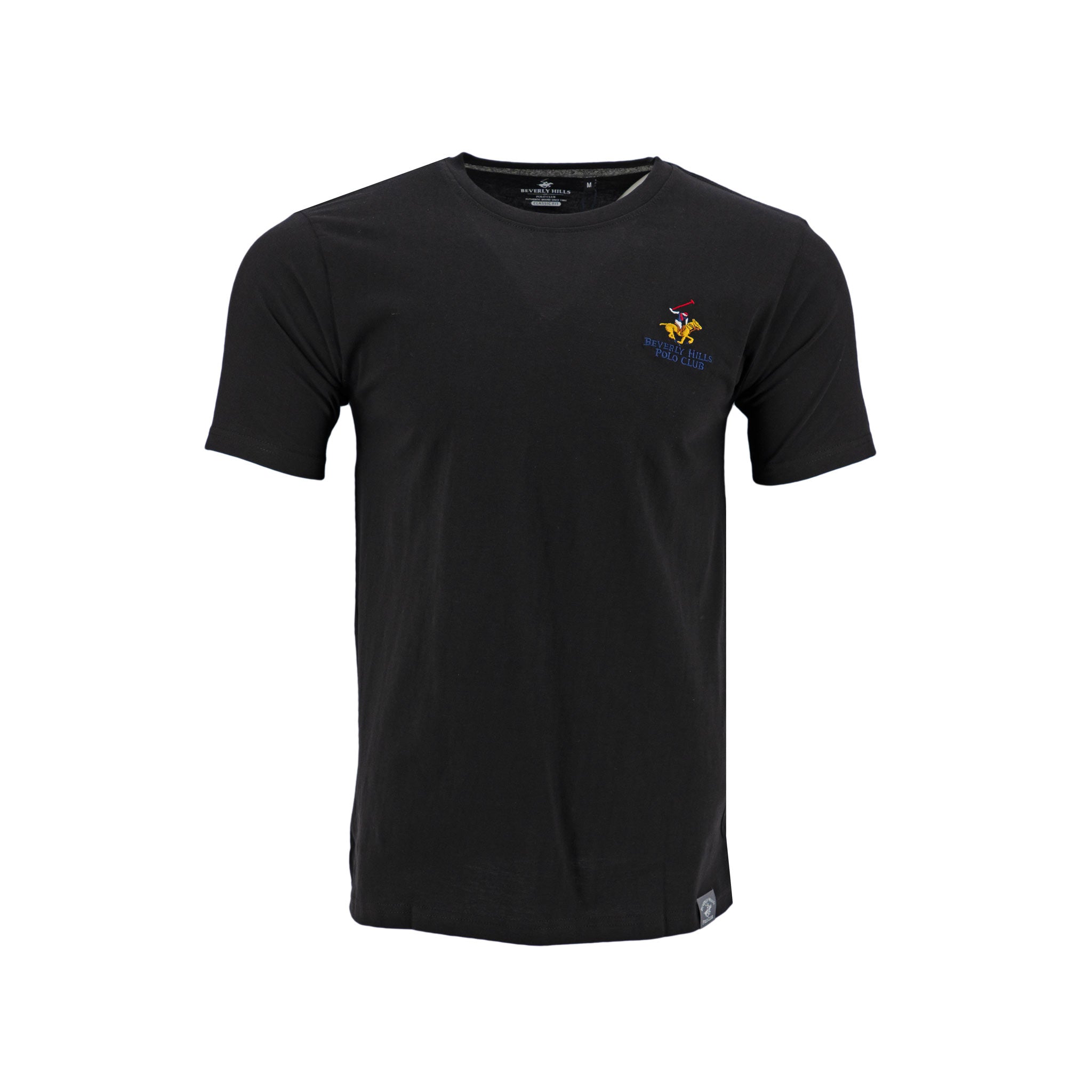 Camiseta Beverly Hills Mangas Cortas Lisa para Caballeros