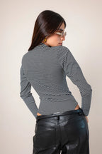 BODY MANGA LARGA RAYAS B-F 8569.