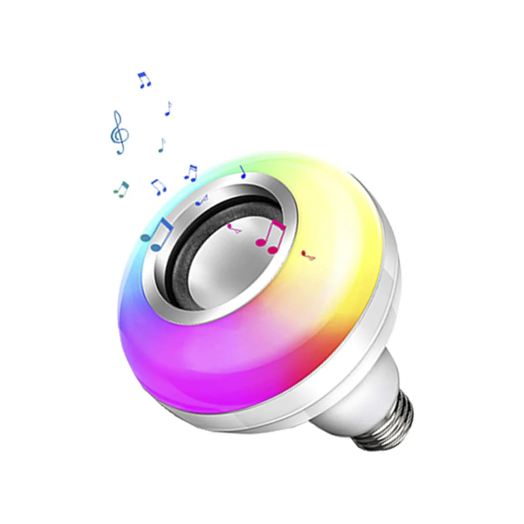 Bombillo LED de Colores + Bocina Bluetooth