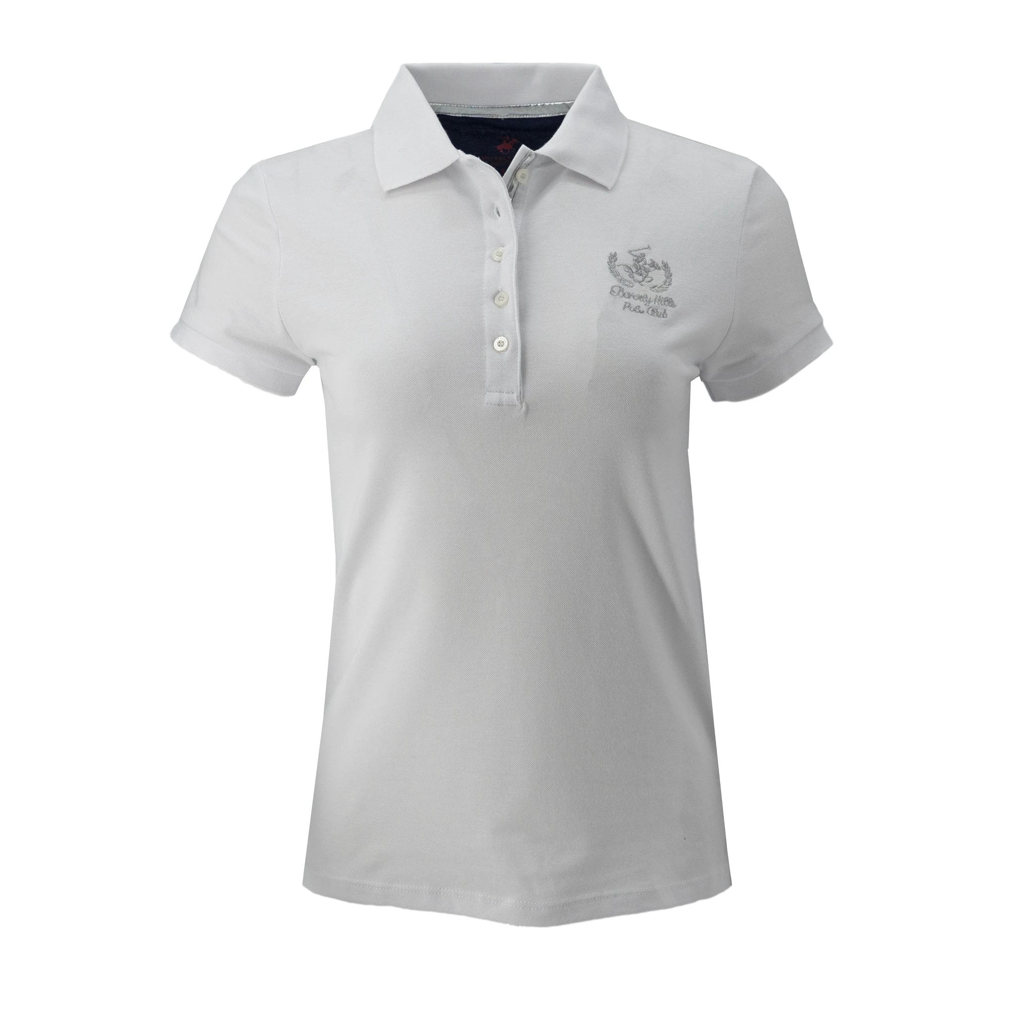 Poloshirt Beverly Hills Mangas Cortas Liso Para Damas by Beverly Hills