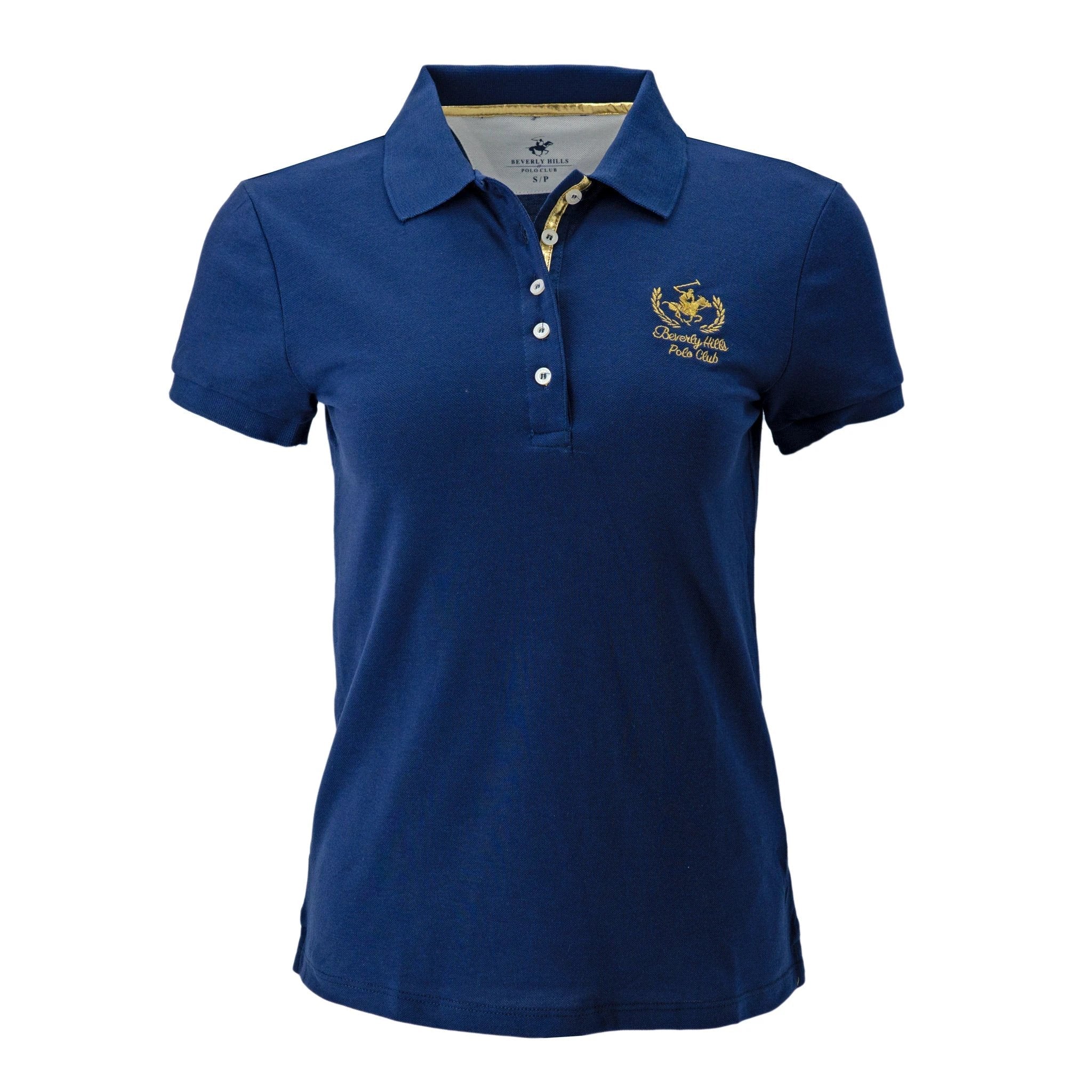 Poloshirt Beverly Hills Mangas Cortas Liso Para Damas by Beverly Hills