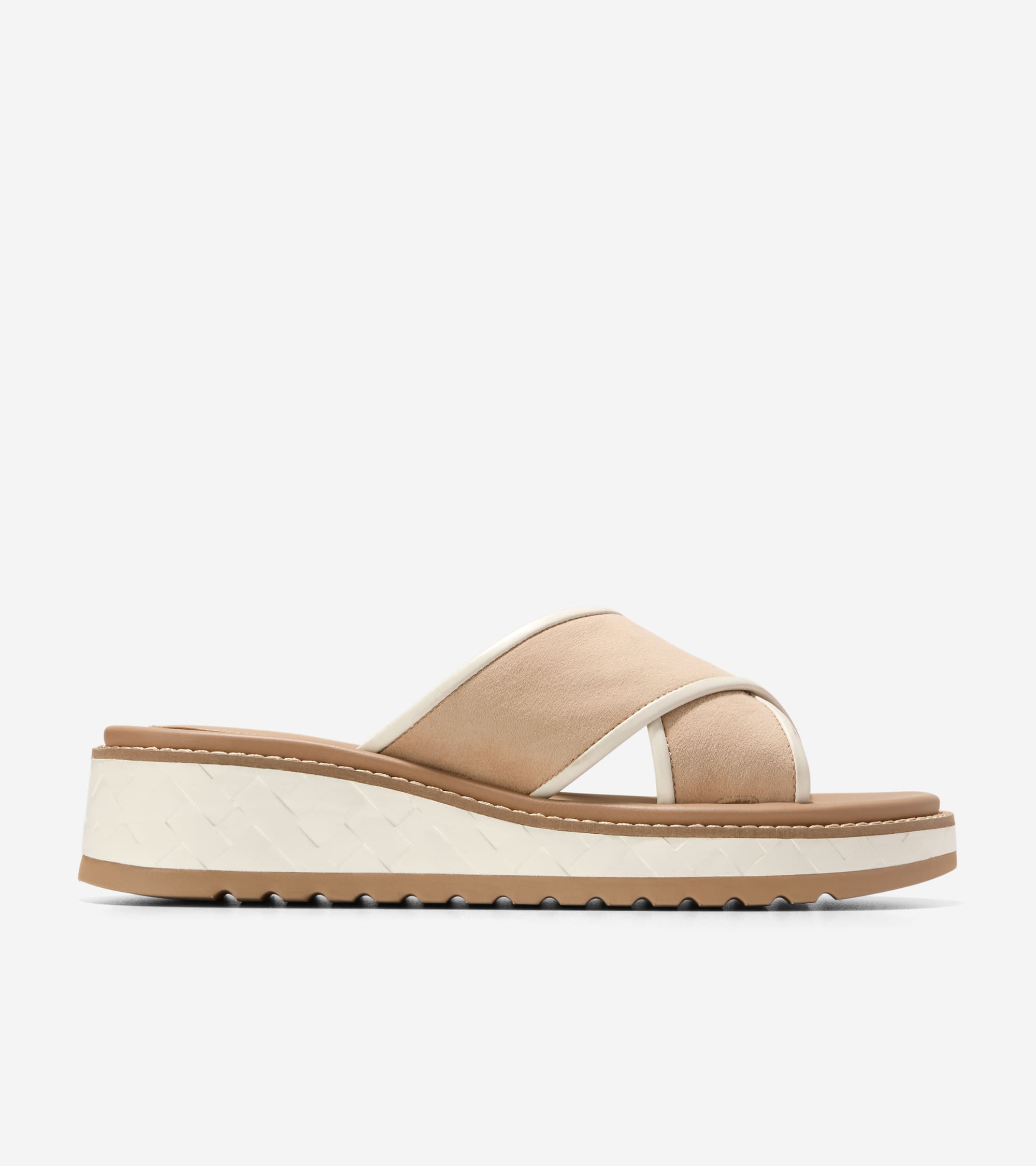 W32817:CH TUSCAN SAND SUEDE/IVORY